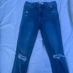 Abercrombie and Fitch Super Skinny High Rise Jeans